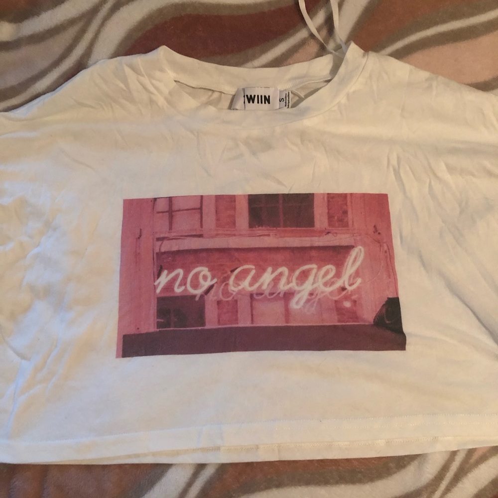 No Angel Crop Tee